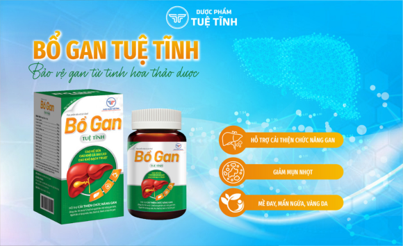 DƯỢC PHẨM TUỆ TĨNH RA MẮT BỔ GAN TUỆ TĨNH: BẢO VỆ GAN TỪ TINH HOA THẢO DƯỢC 